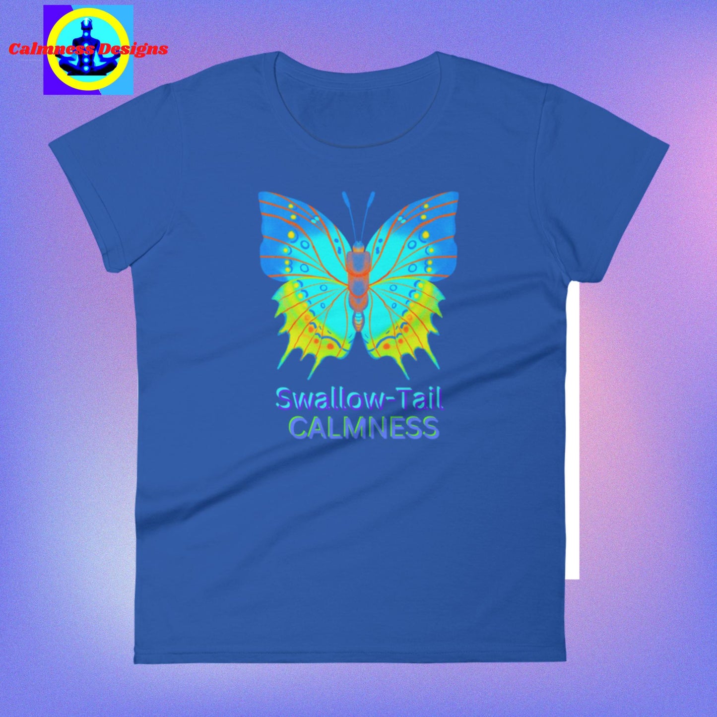 Swallow-Tail, CALMNESS, Women's short sleeve t-shirt