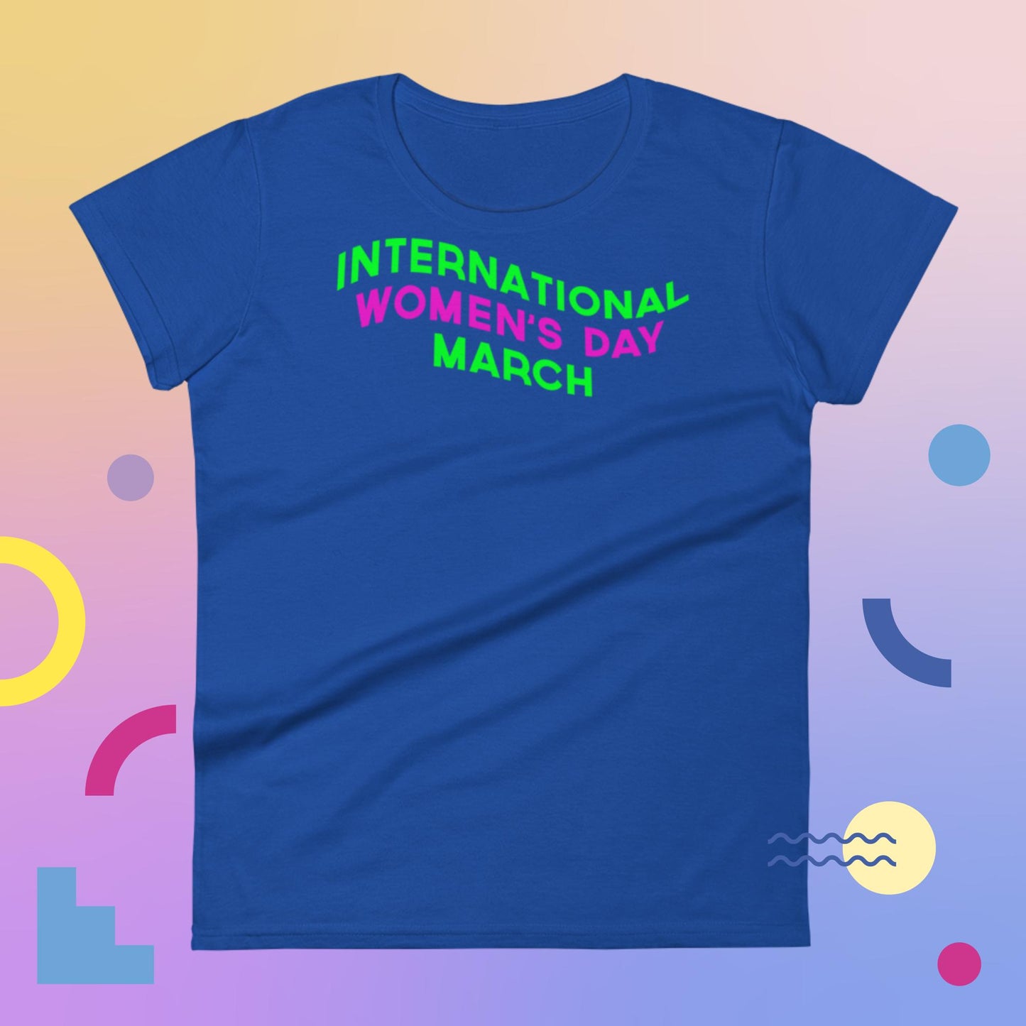 International women's day, MARCH, Women's short sleeve t-shirt