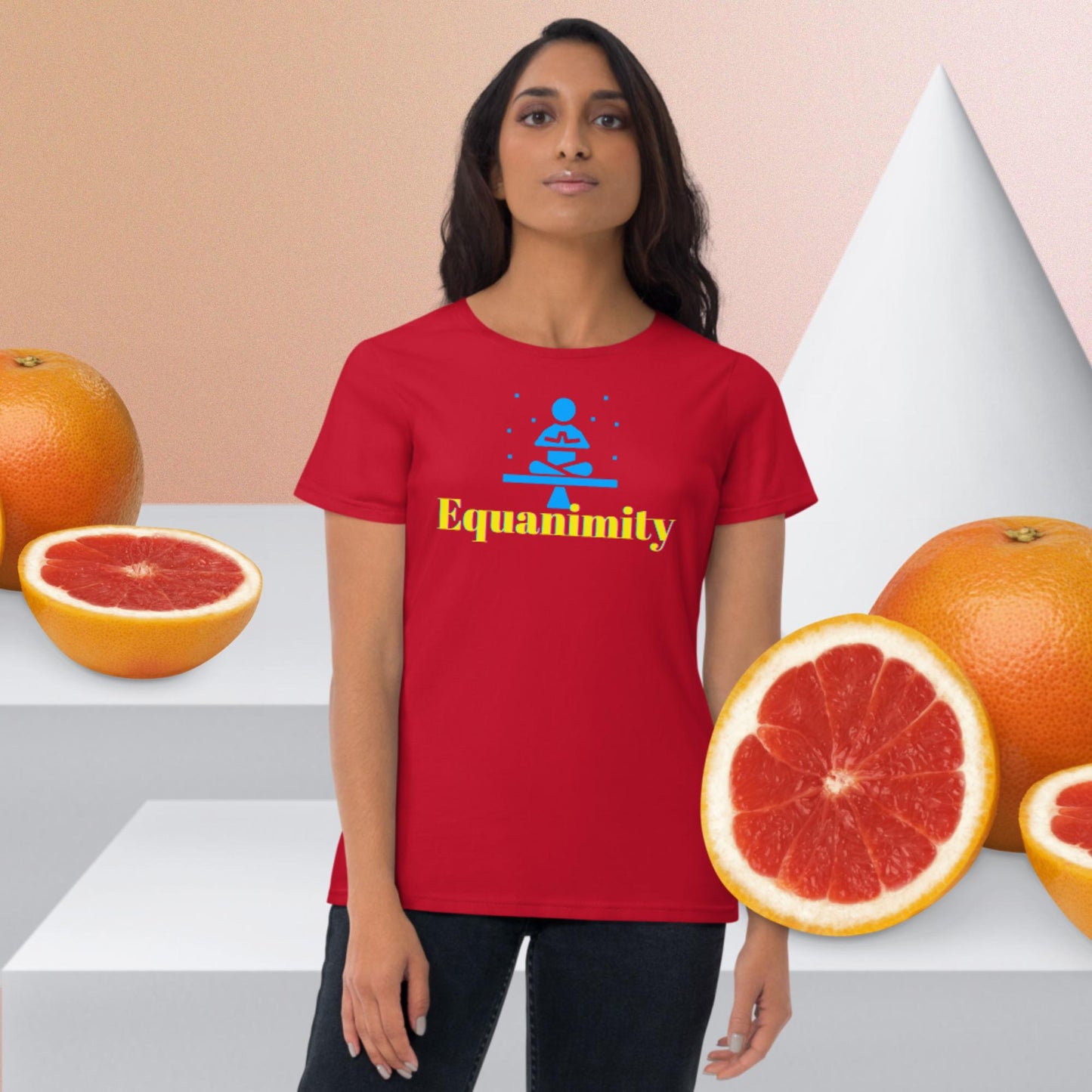 Equanimity, Equanimity Icon,, Women's short sleeve t-shirt