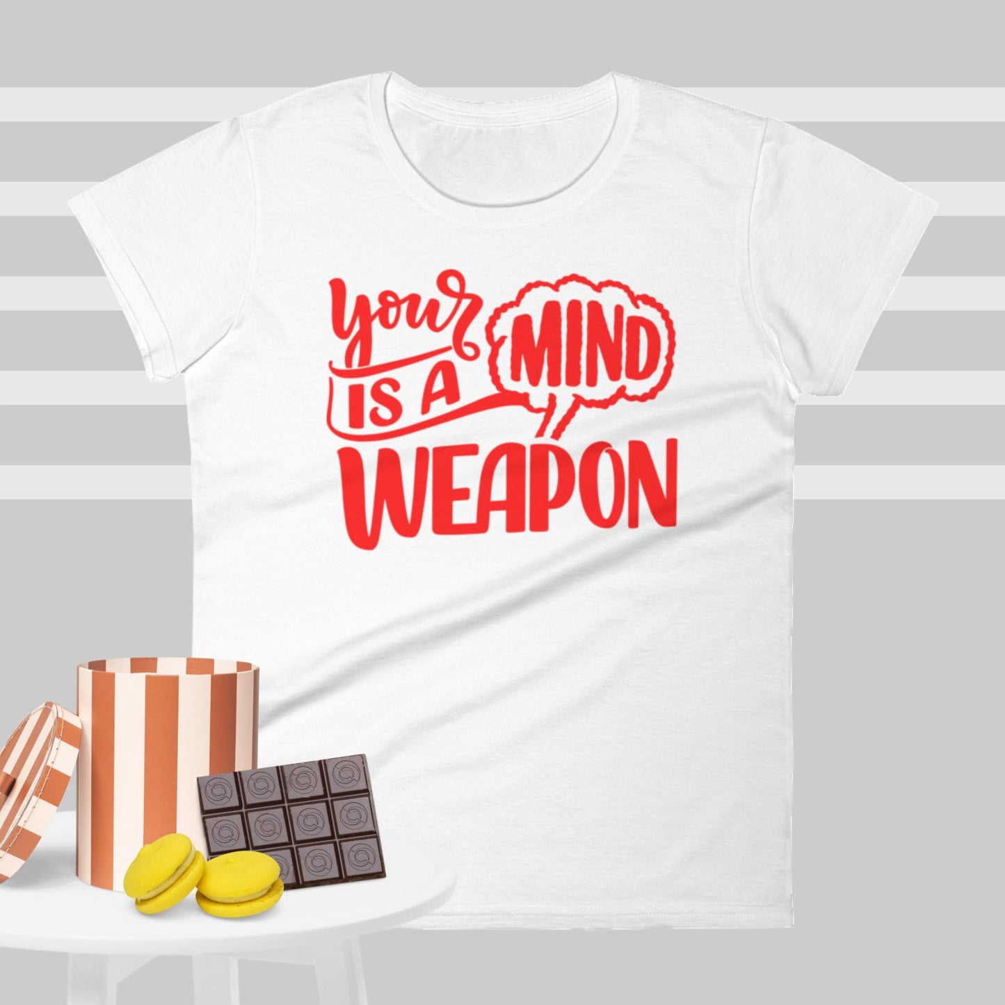 Your Mind Is A Weapon, Women's short sleeve t-shirt