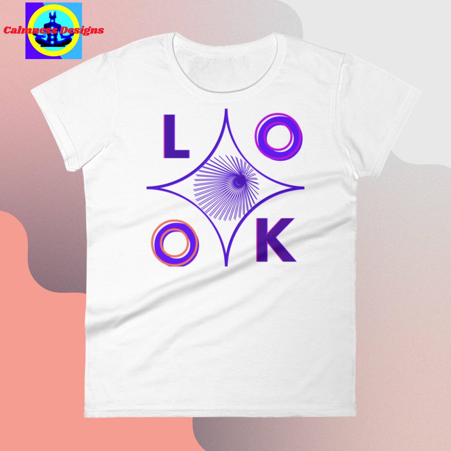 LOOK, Calmness Designer's-Star, Women's short sleeve t-shirt