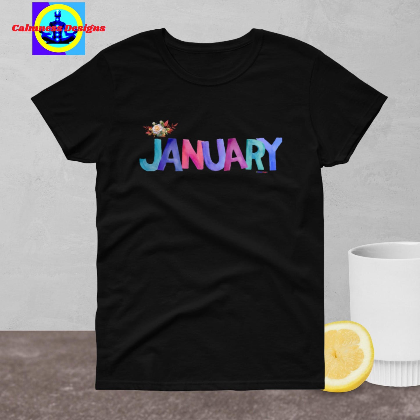 January, Designer's, Women's short sleeve t-shirt