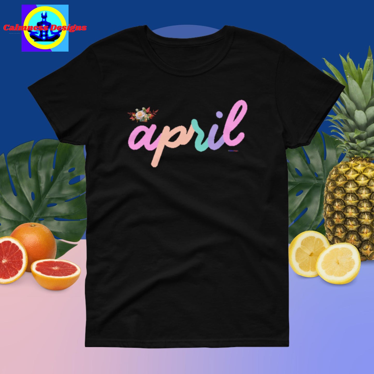 April, Designer's, Women's short sleeve t-shirt
