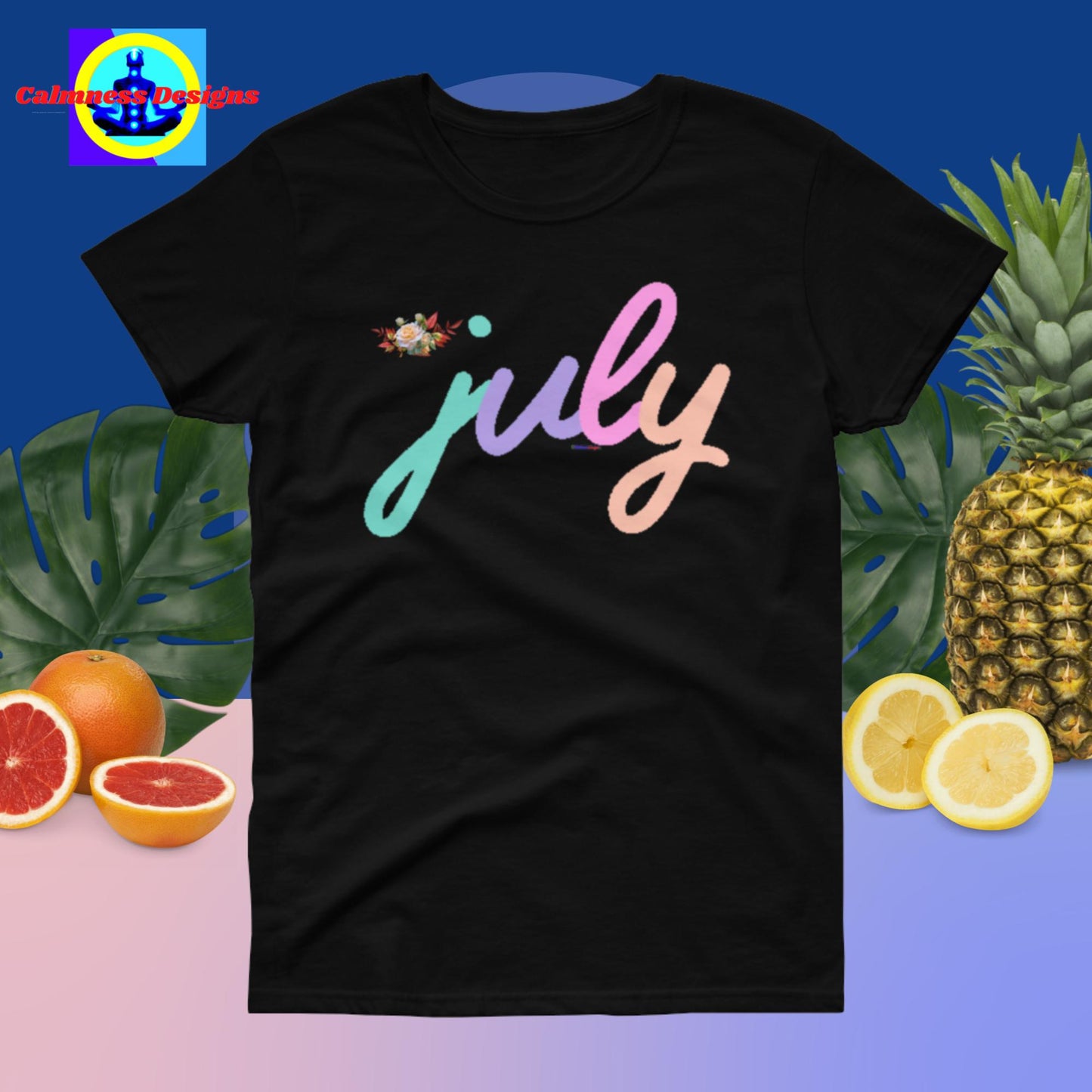 July, Designer's, Women's short sleeve t-shirt