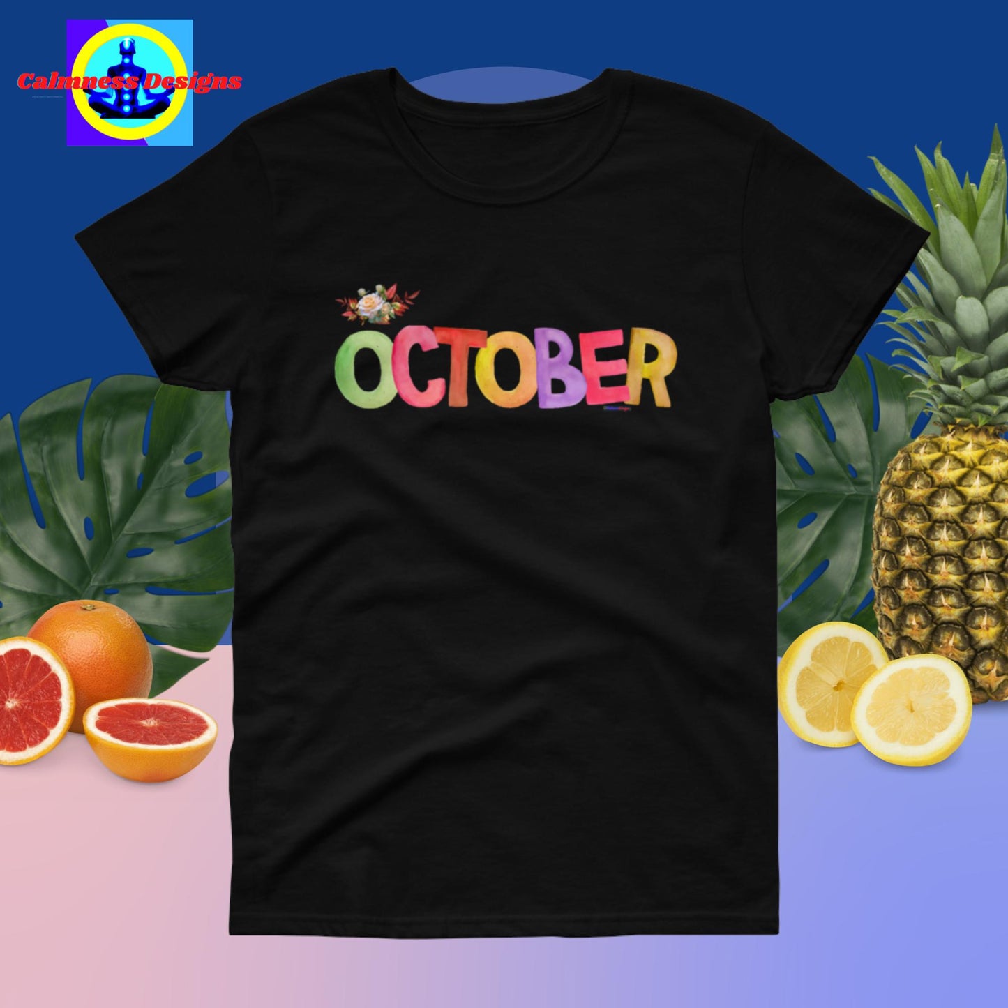 October, Designer's, Women's short sleeve t-shirt