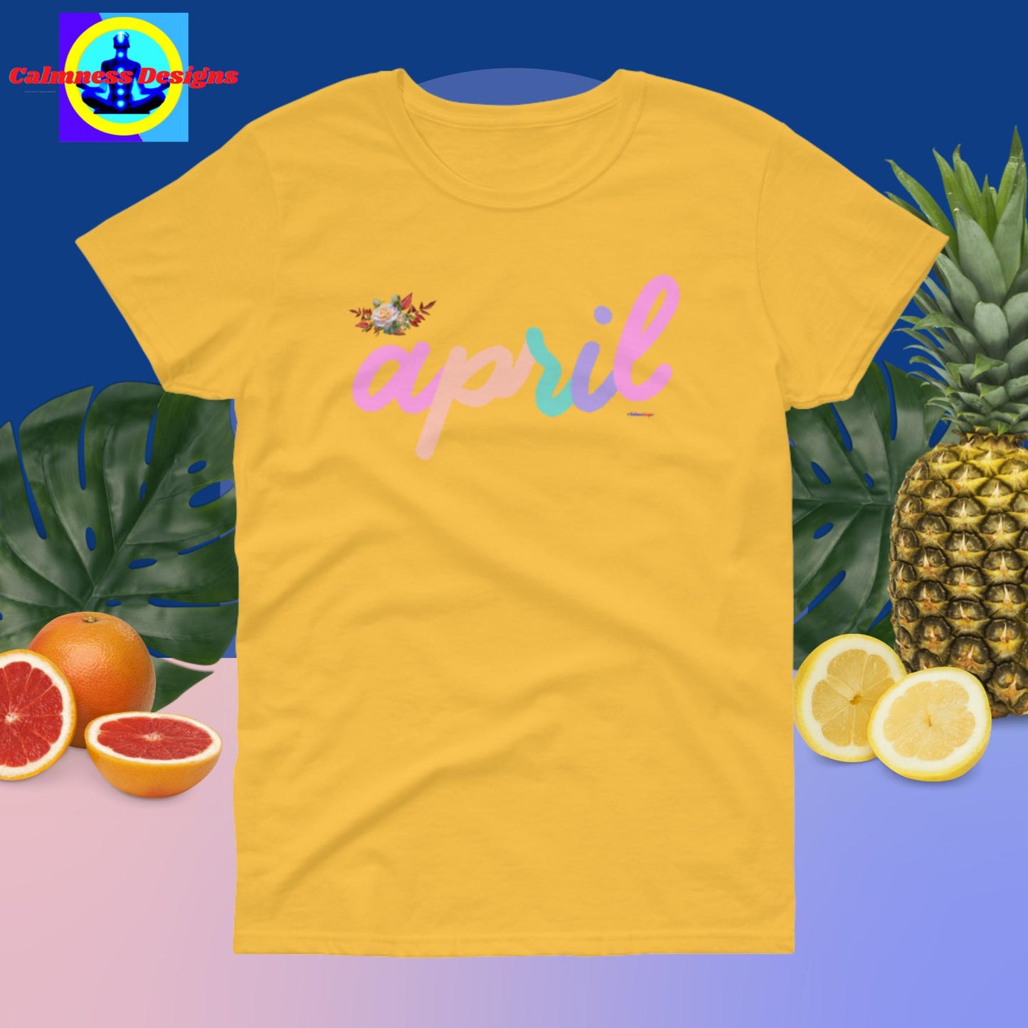 April, Designer's, Women's short sleeve t-shirt