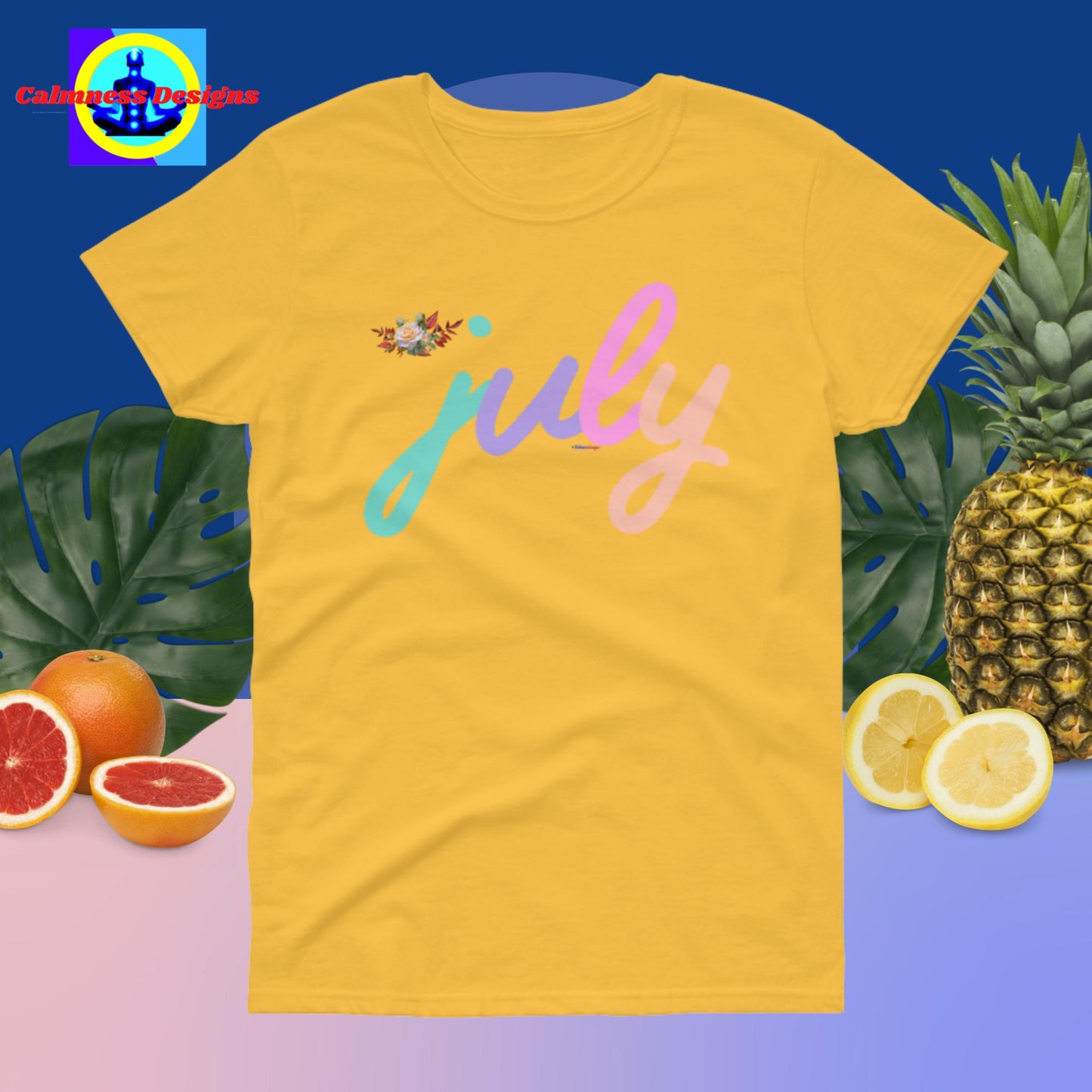 July, Designer's, Women's short sleeve t-shirt