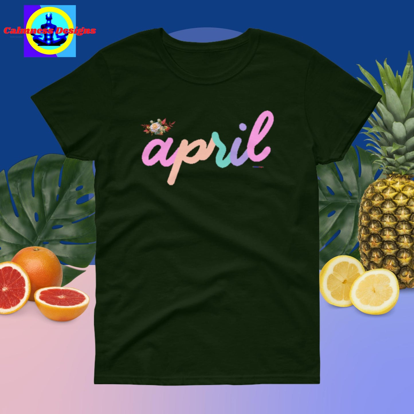 April, Designer's, Women's short sleeve t-shirt