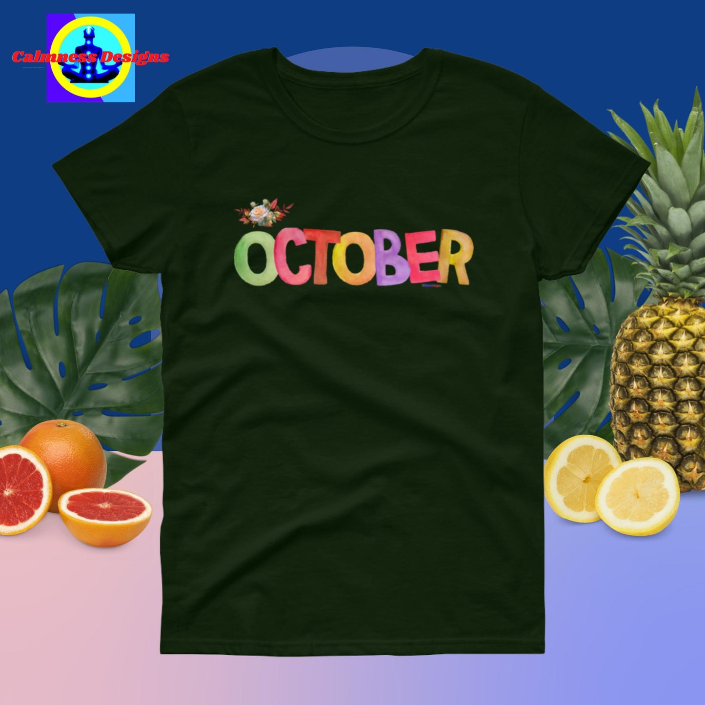 October, Designer's, Women's short sleeve t-shirt