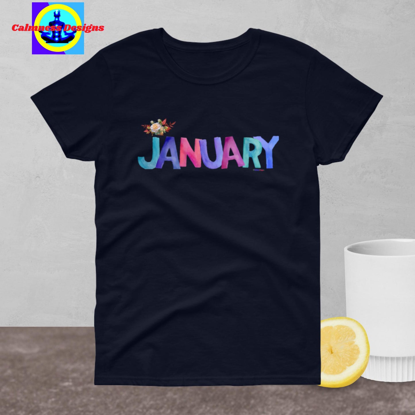 January, Designer's, Women's short sleeve t-shirt