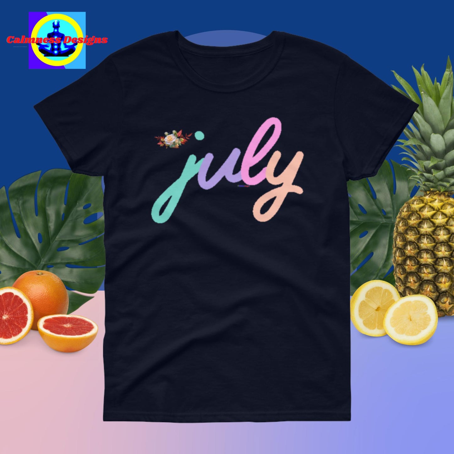 July, Designer's, Women's short sleeve t-shirt
