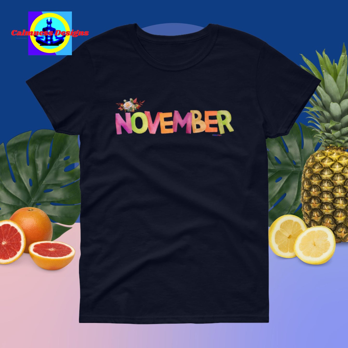 November, Designer's, Women's short sleeve t-shirt