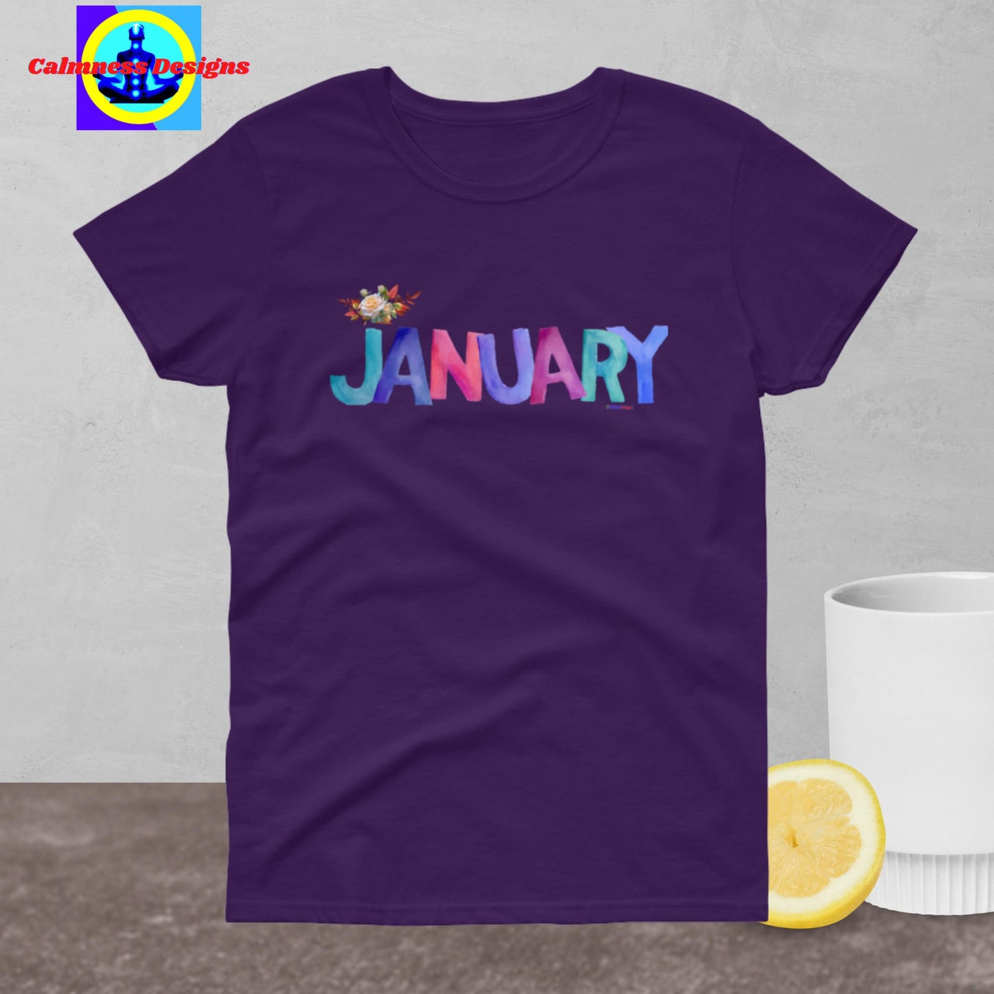 January, Designer's, Women's short sleeve t-shirt
