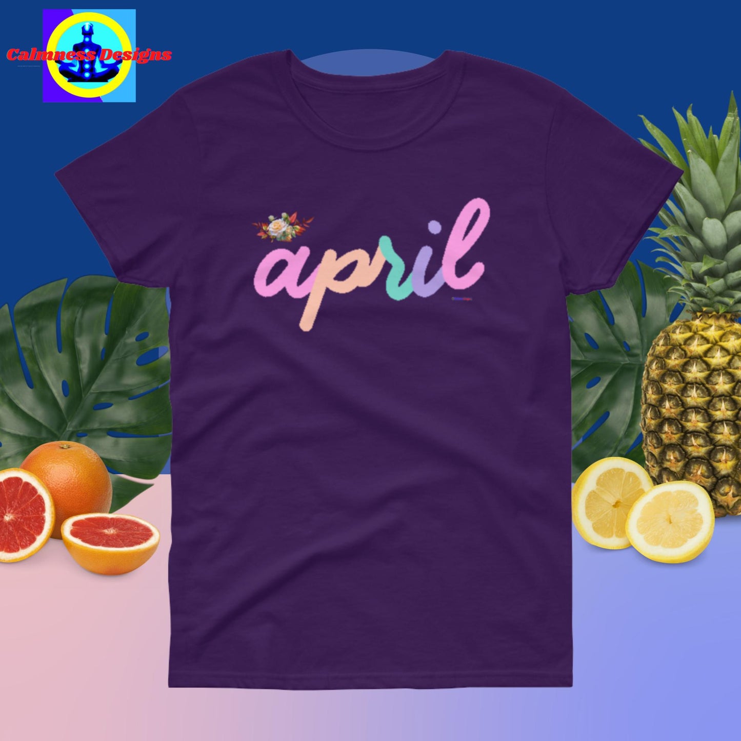 April, Designer's, Women's short sleeve t-shirt