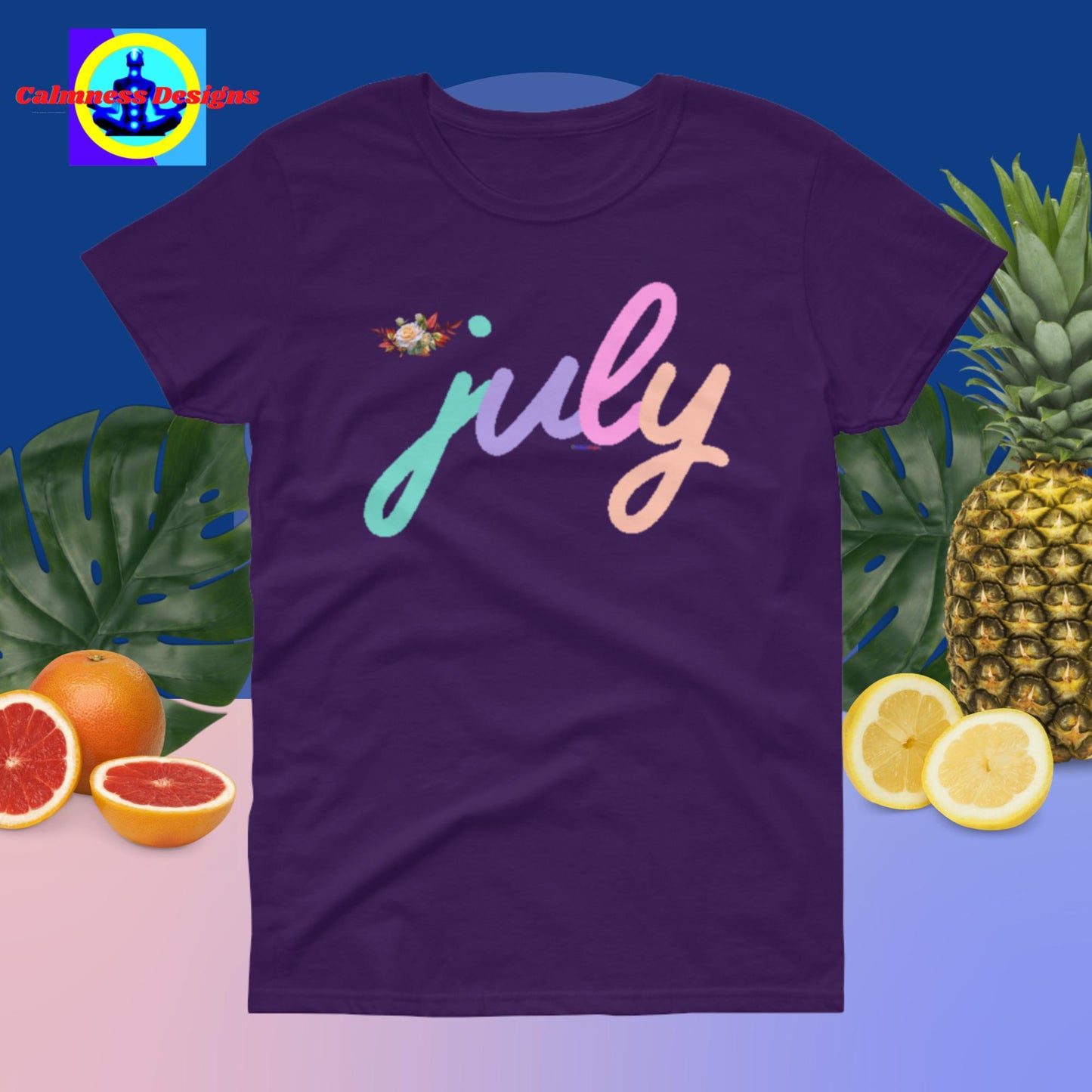 July, Designer's, Women's short sleeve t-shirt