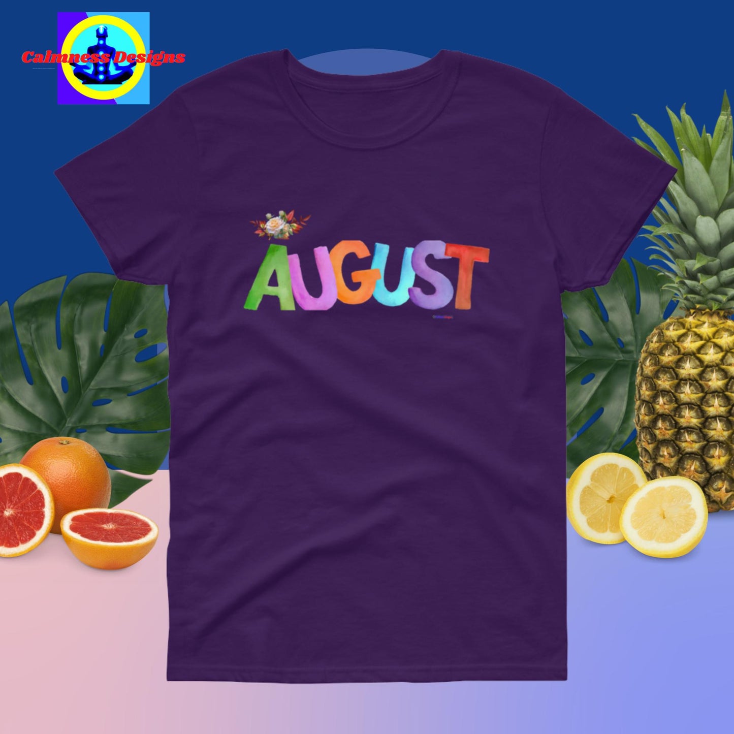 August, Designer's, Women's short sleeve t-shirt