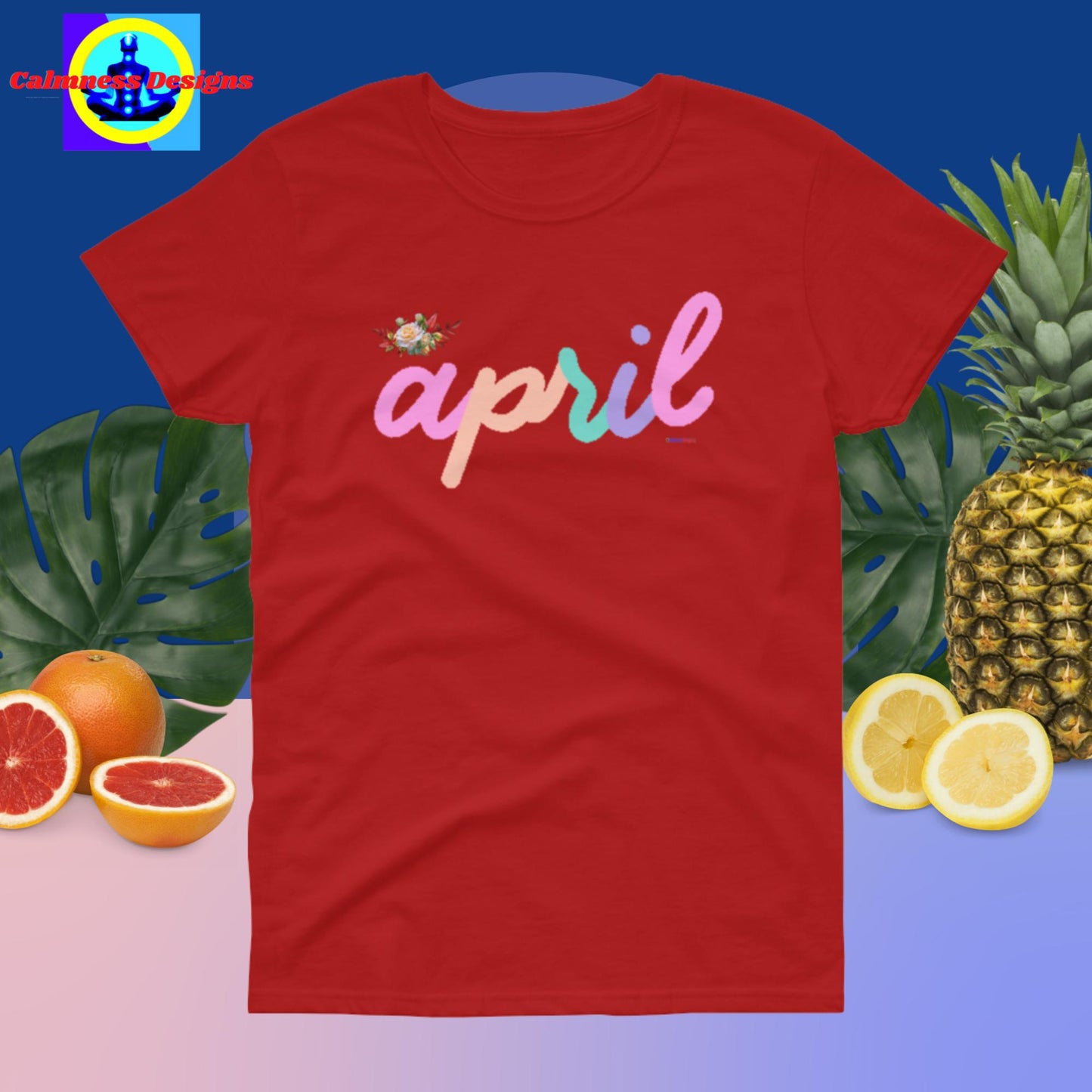April, Designer's, Women's short sleeve t-shirt