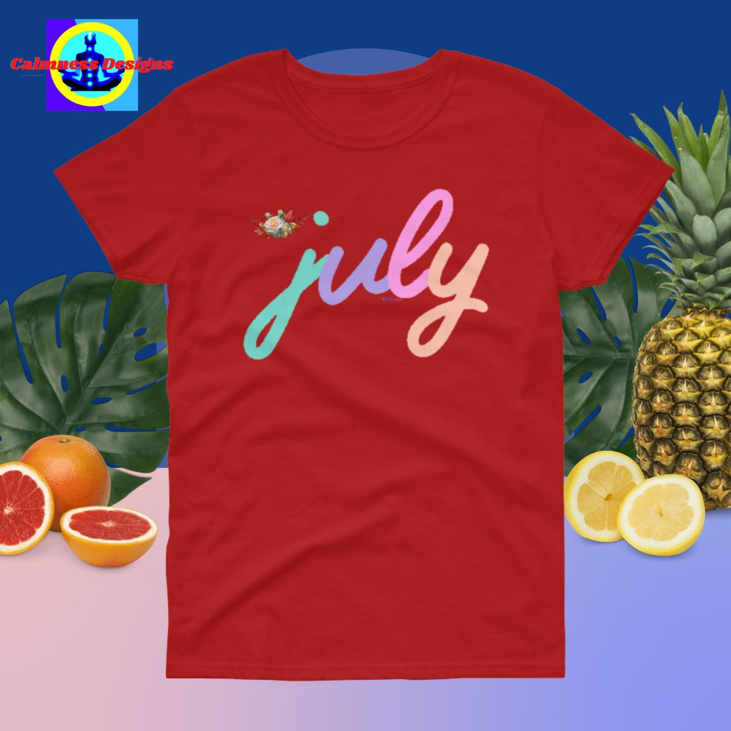 July, Designer's, Women's short sleeve t-shirt