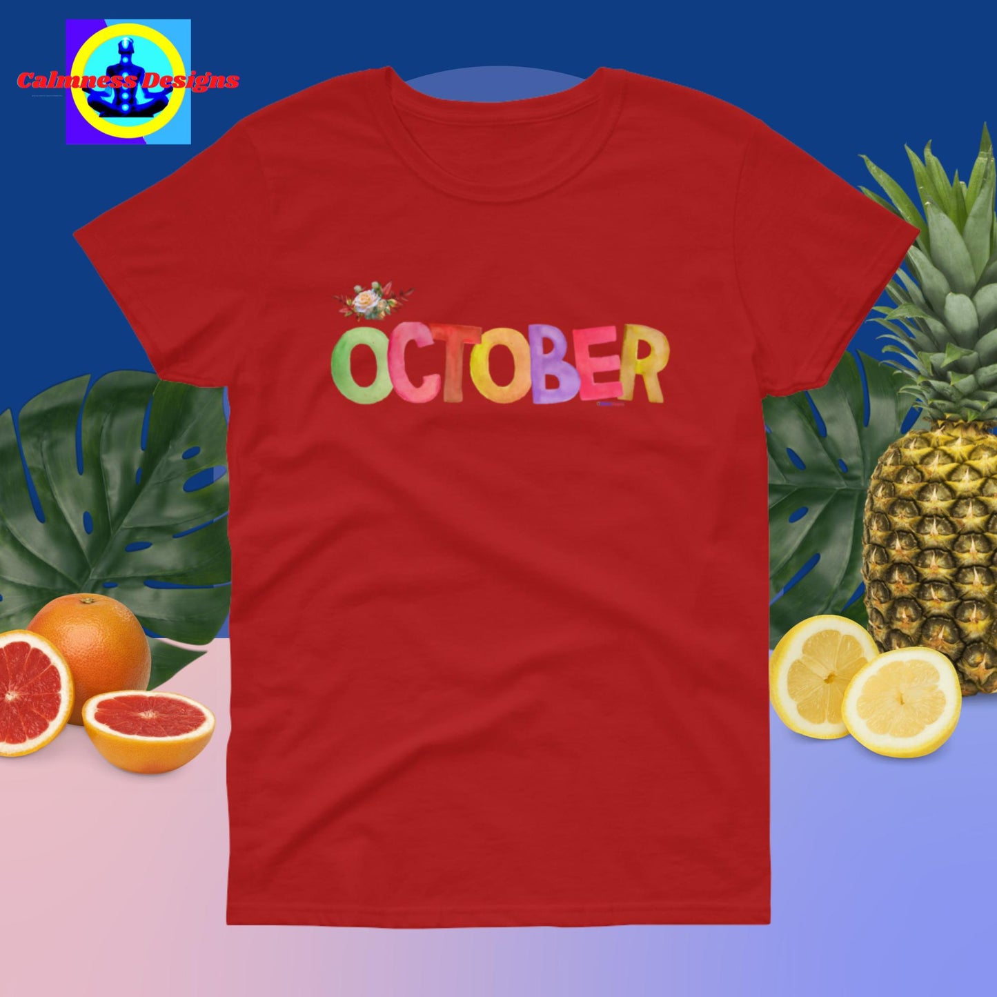 October, Designer's, Women's short sleeve t-shirt