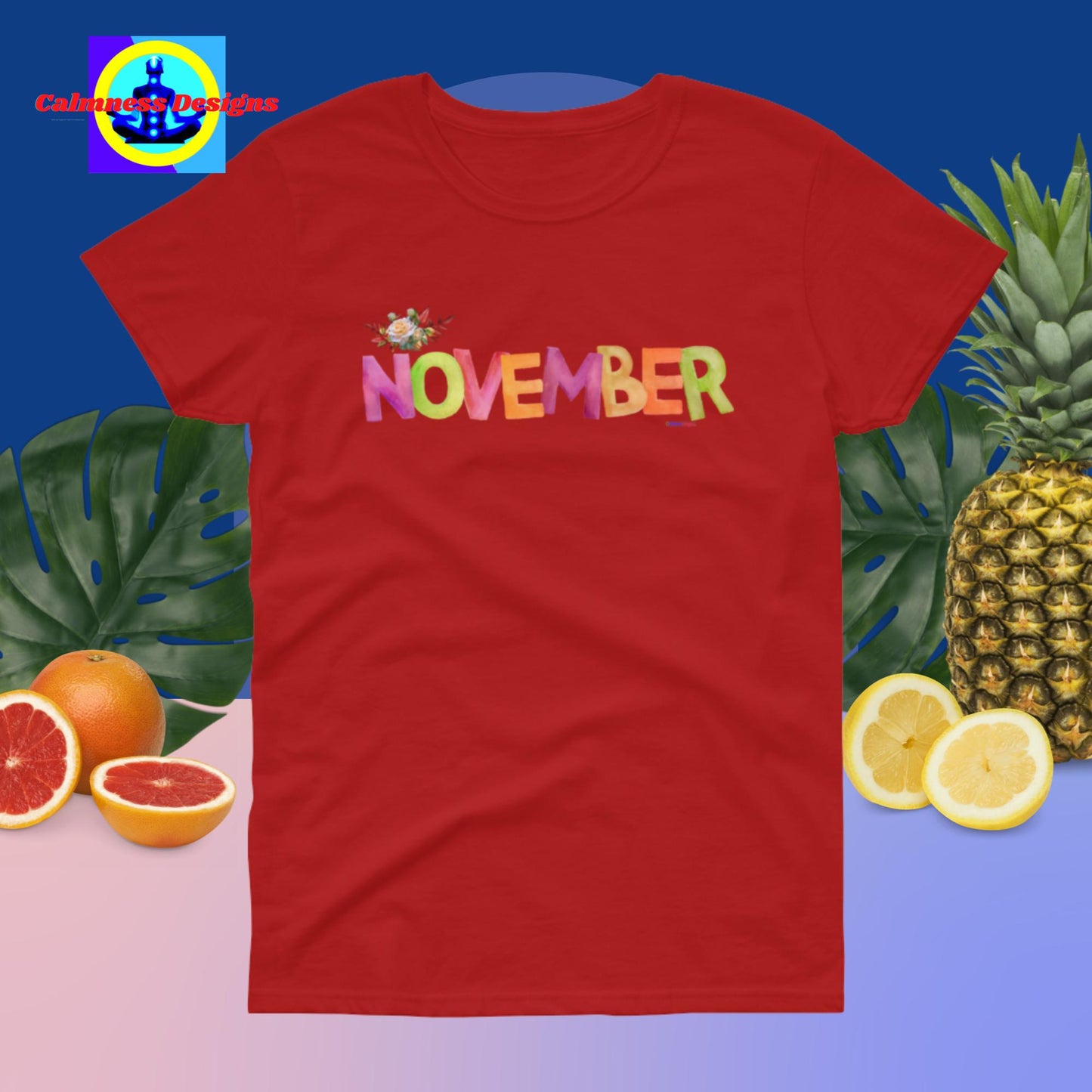 November, Designer's, Women's short sleeve t-shirt
