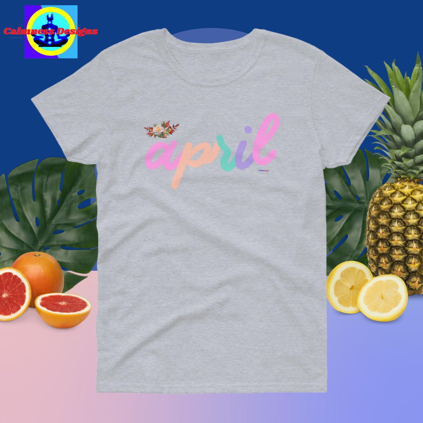 April, Designer's, Women's short sleeve t-shirt