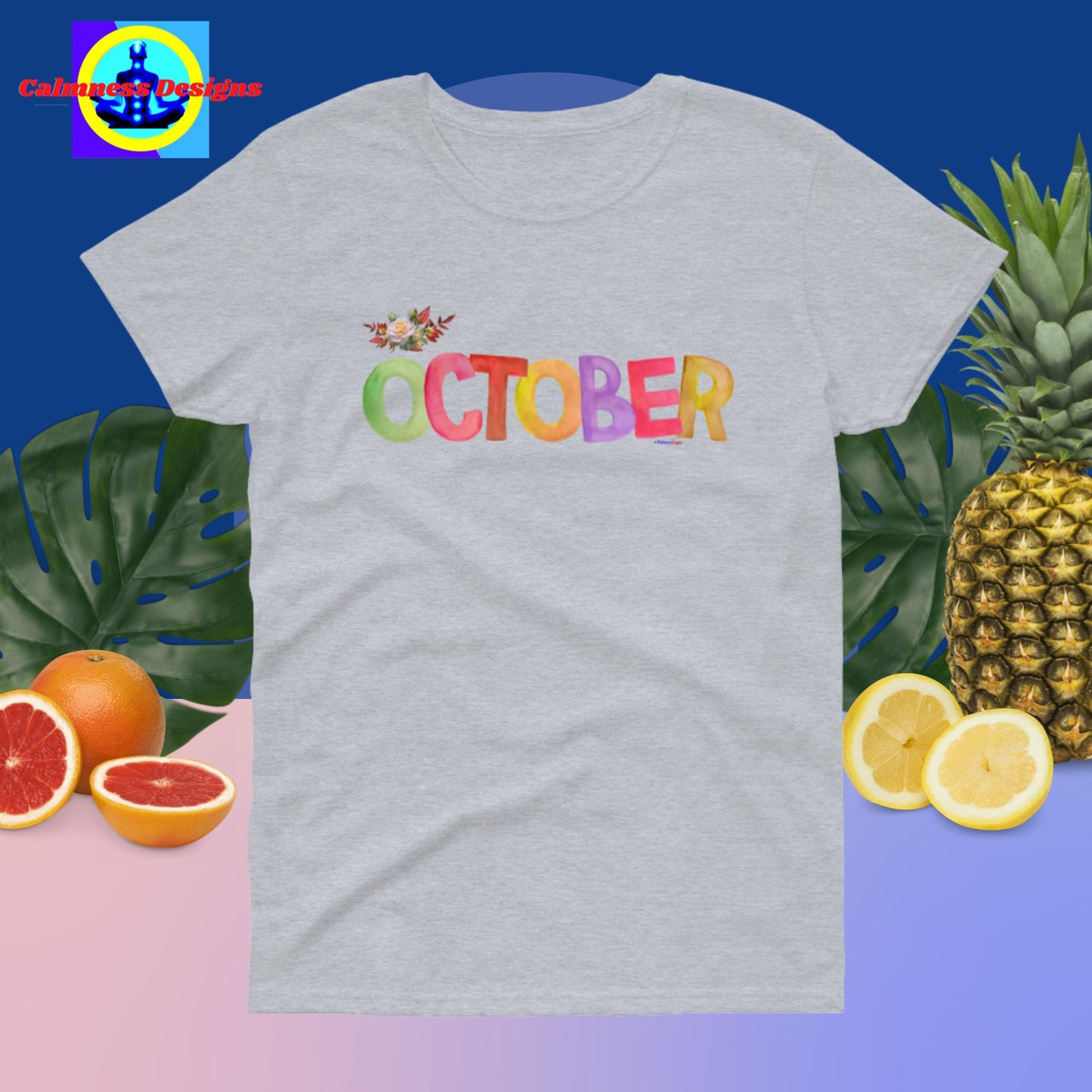 October, Designer's, Women's short sleeve t-shirt