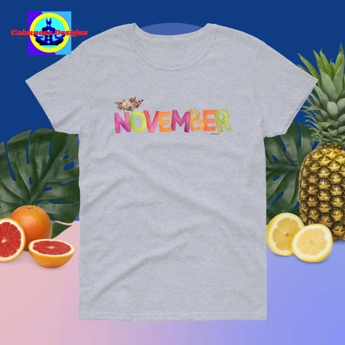 November, Designer's, Women's short sleeve t-shirt