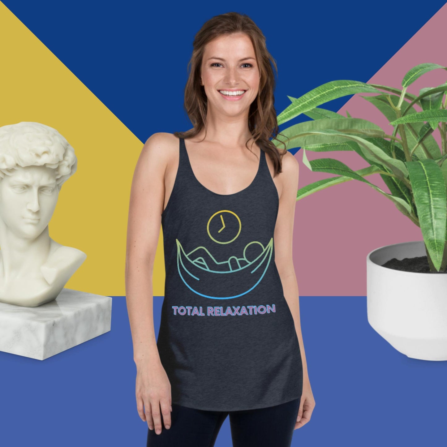Total Relaxation, Women's Racerback Tank