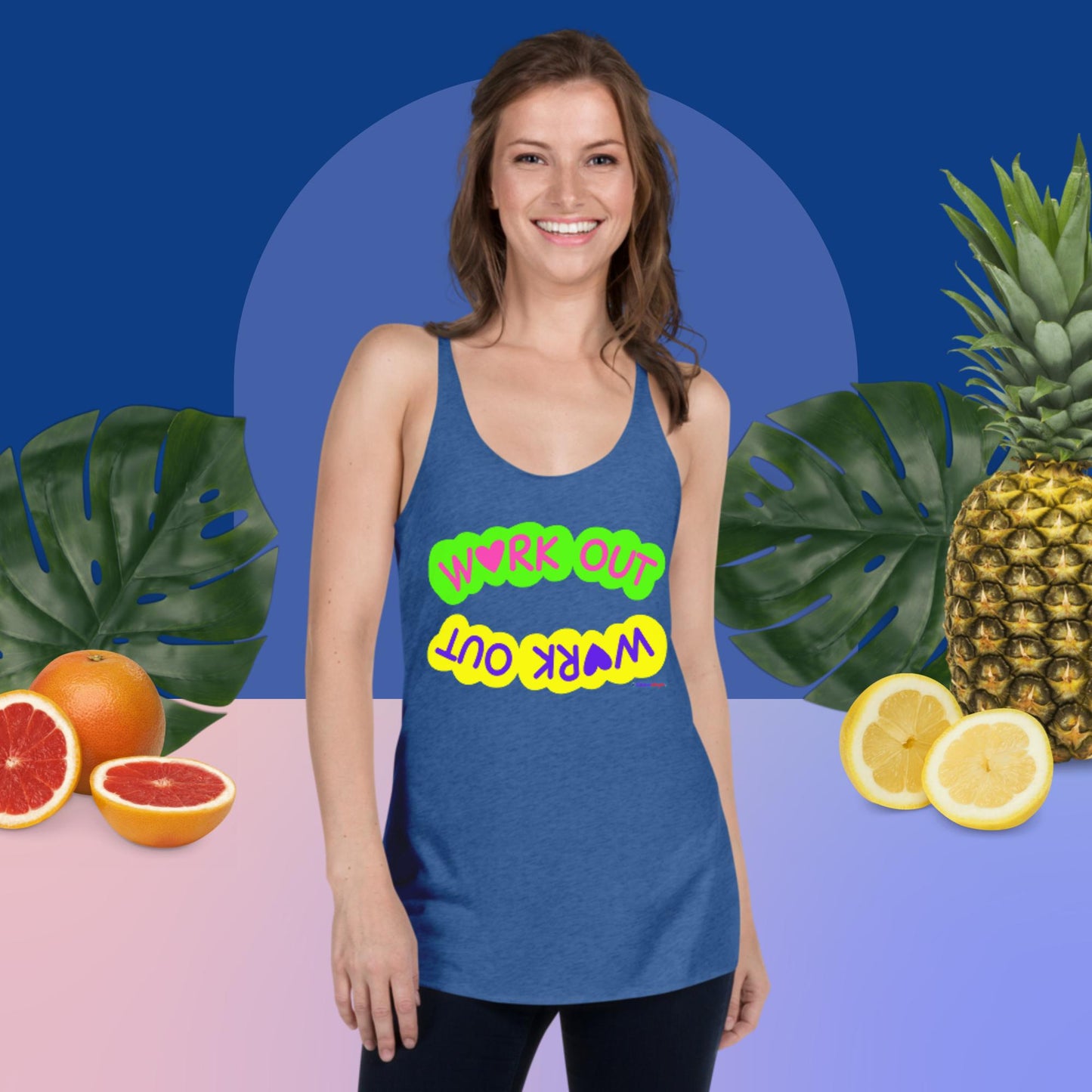 Work Out, Women's Racerback Tank