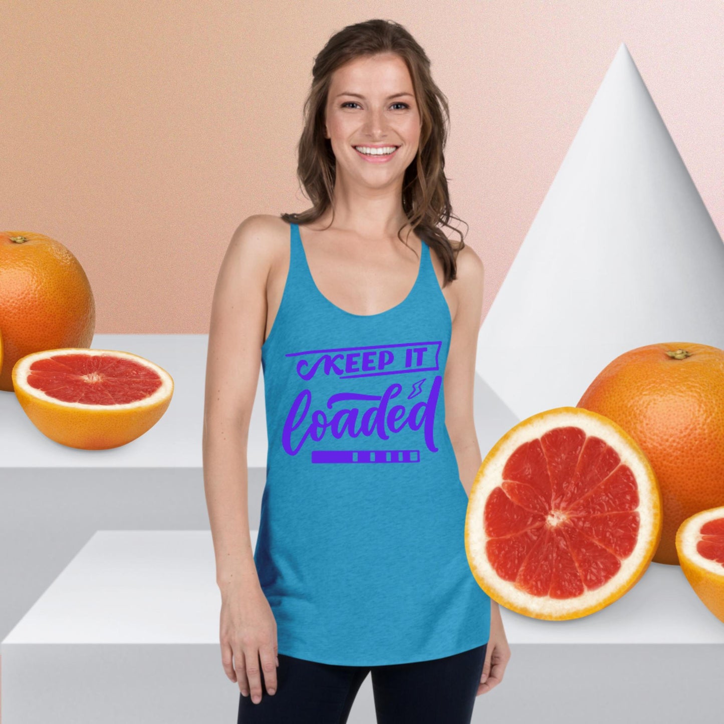 Keep It Loaded, Women's Racerback Tank