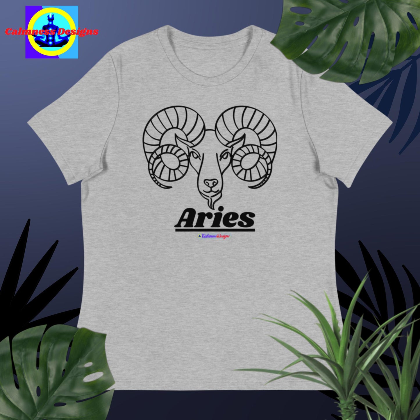Aries, Designer's Styles, Women's Relaxed T-Shirt
