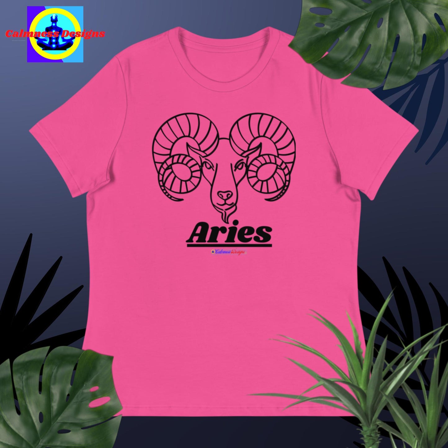 Aries, Designer's Styles, Women's Relaxed T-Shirt