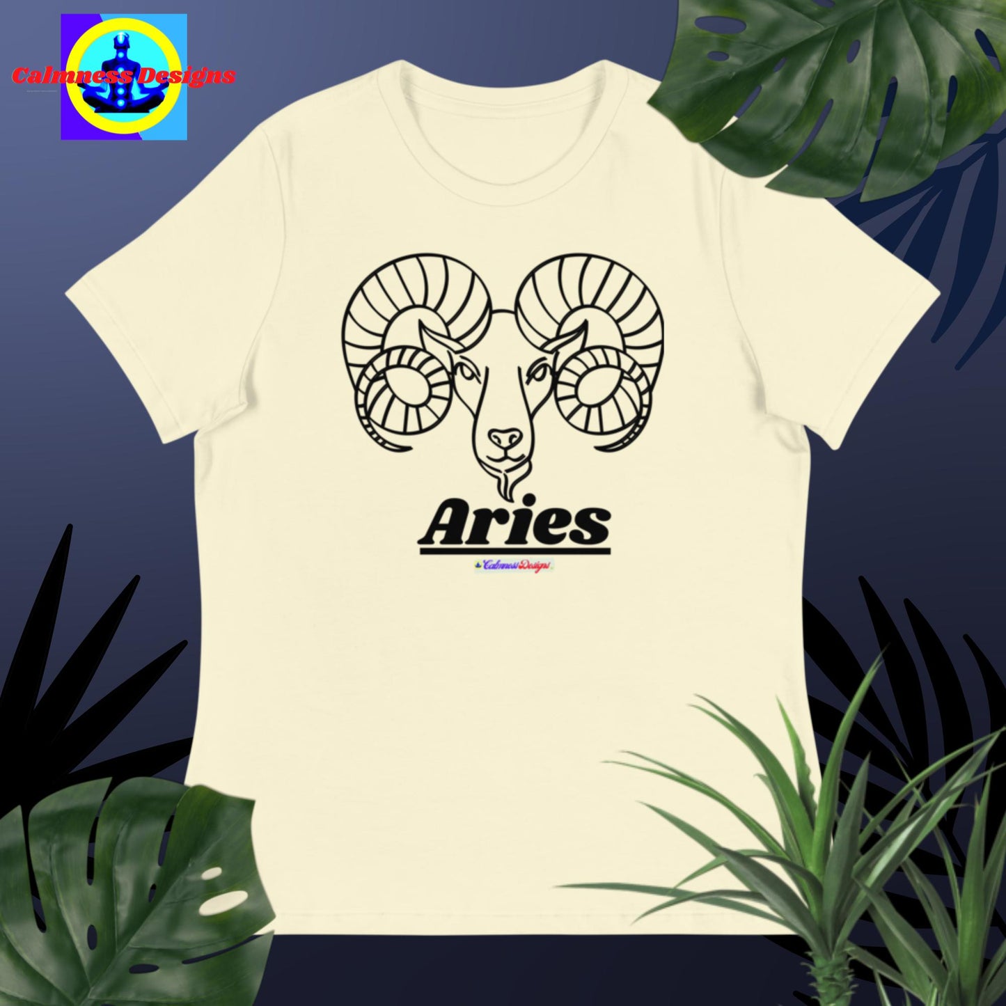 Aries, Designer's Styles, Women's Relaxed T-Shirt