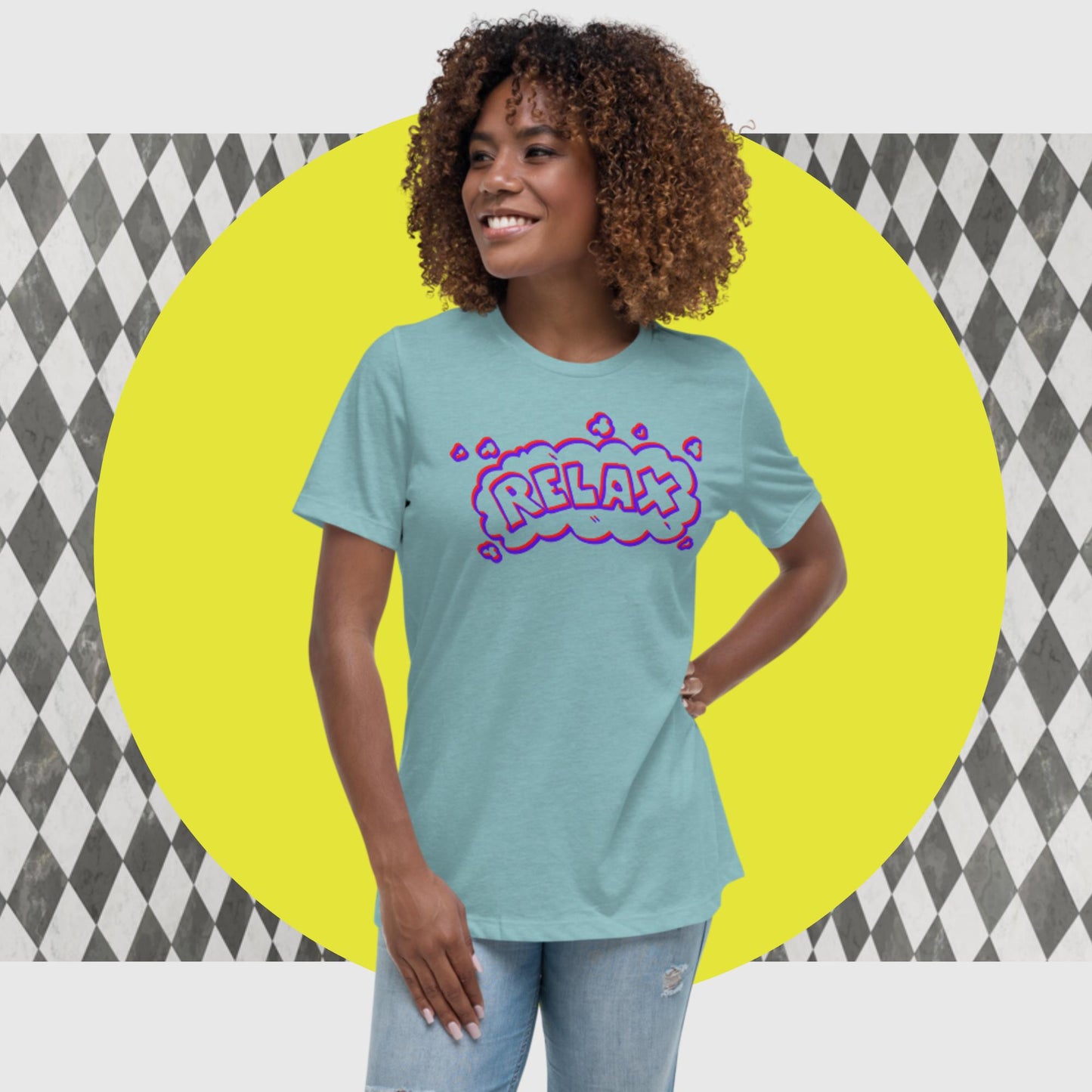 Relax, Relaxation, Women's Relaxed T-Shirt