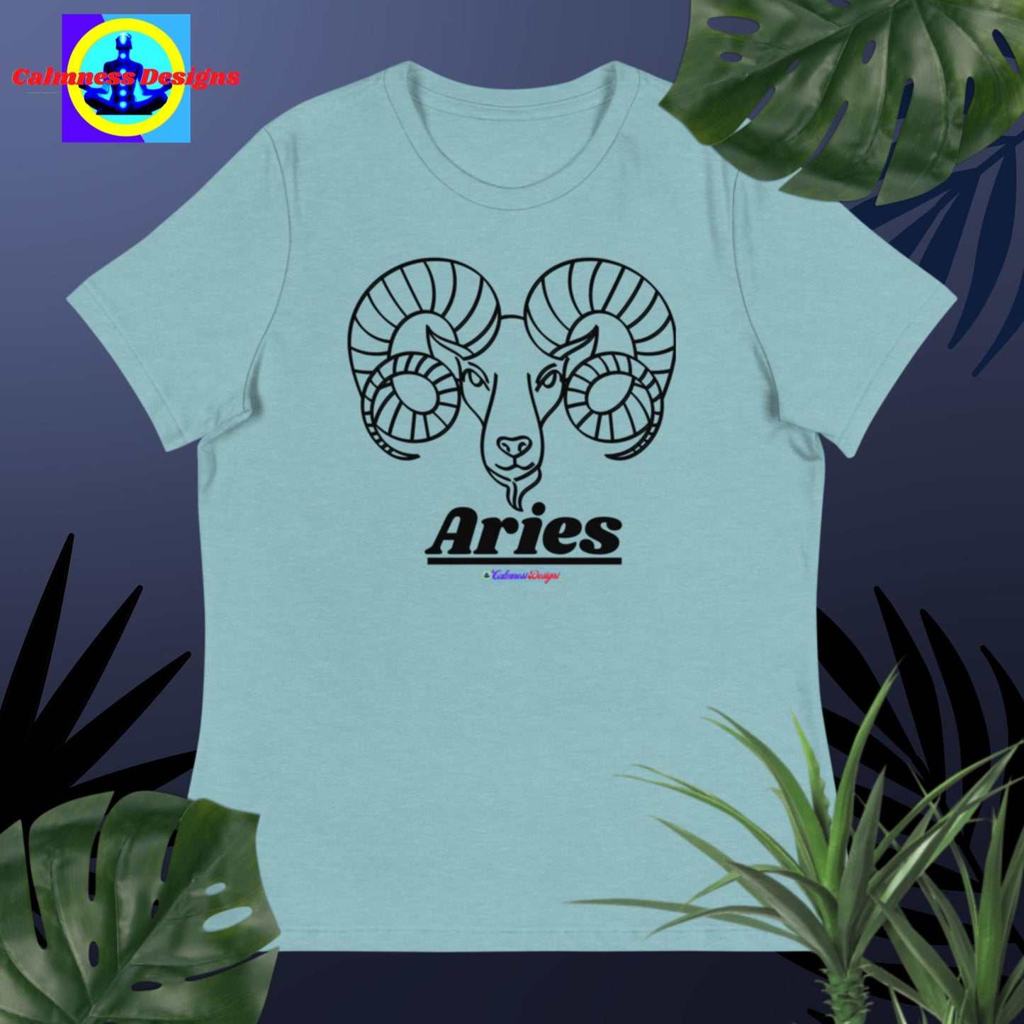 Aries, Designer's Styles, Women's Relaxed T-Shirt