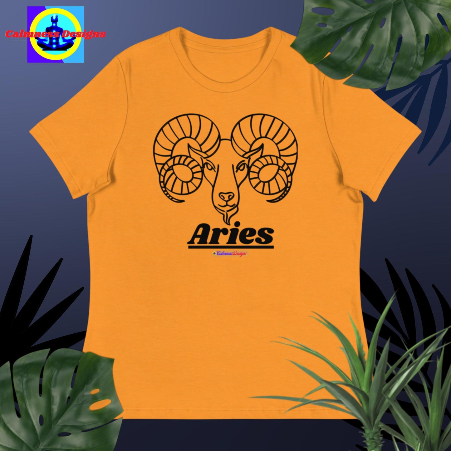 Aries, Designer's Styles, Women's Relaxed T-Shirt