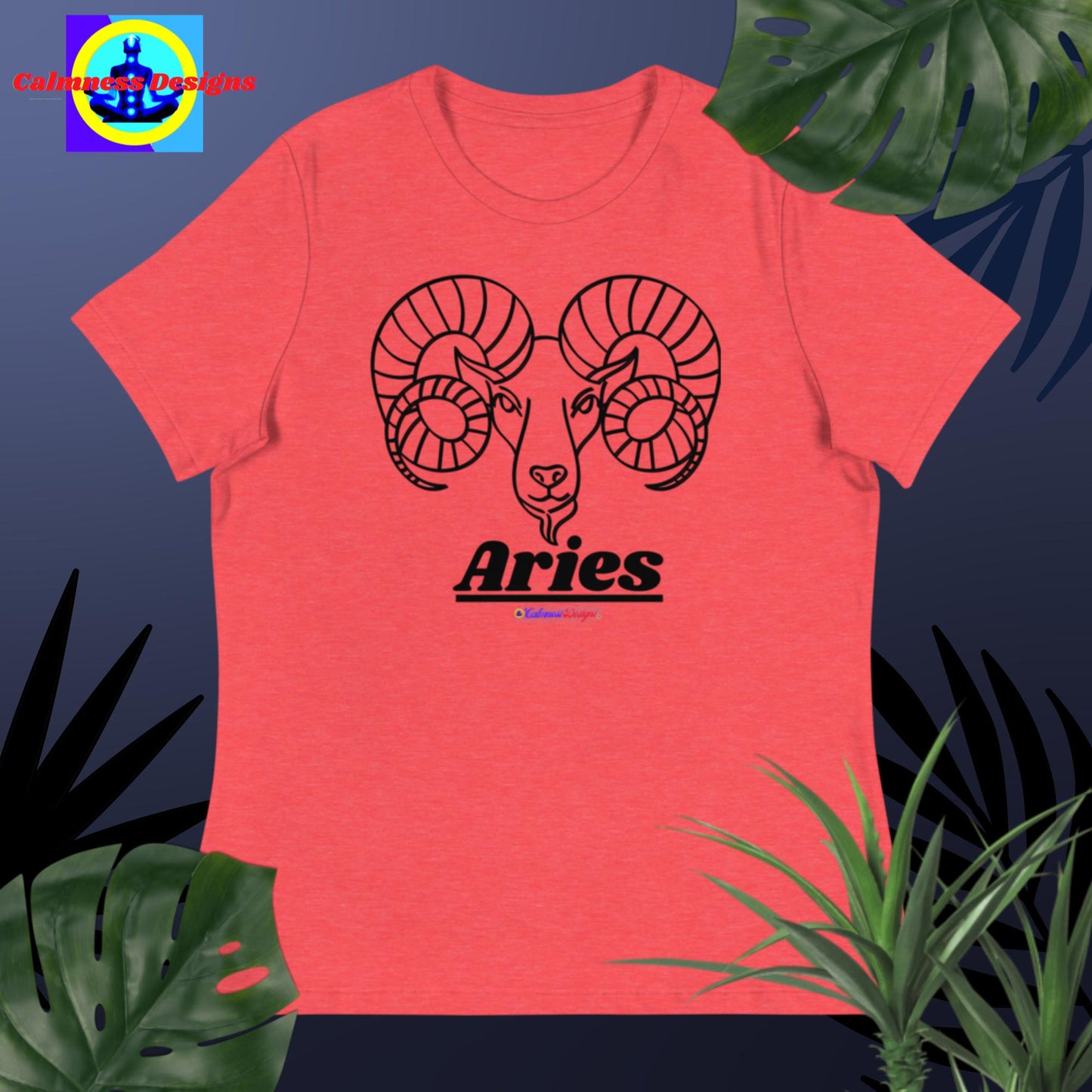 Aries, Designer's Styles, Women's Relaxed T-Shirt