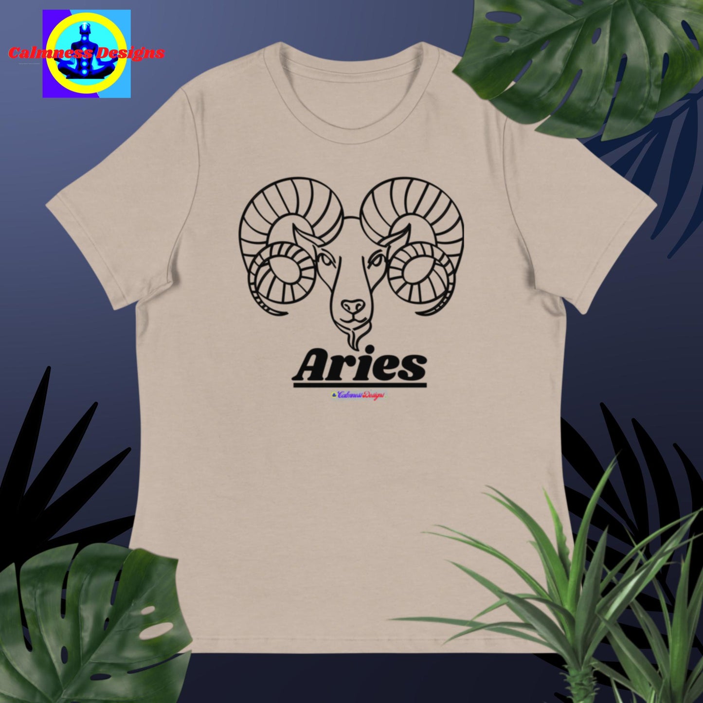 Aries, Designer's Styles, Women's Relaxed T-Shirt