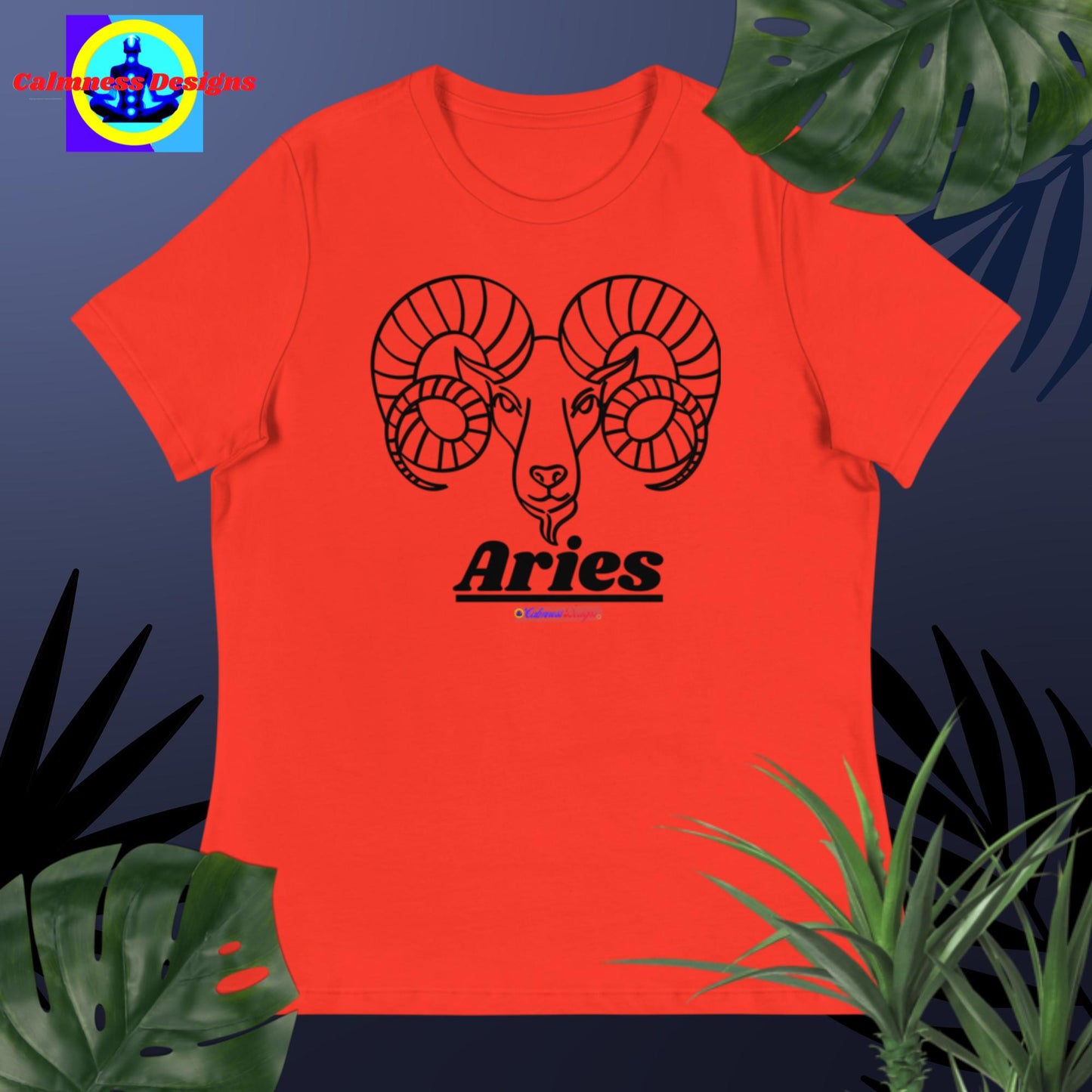 Aries, Designer's Styles, Women's Relaxed T-Shirt