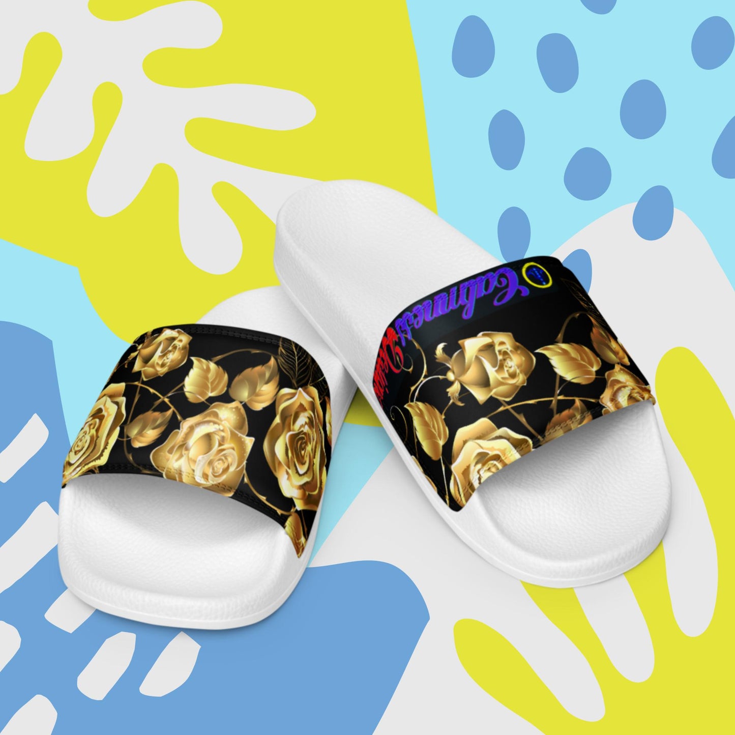 Rose Gold Designs Women's slides