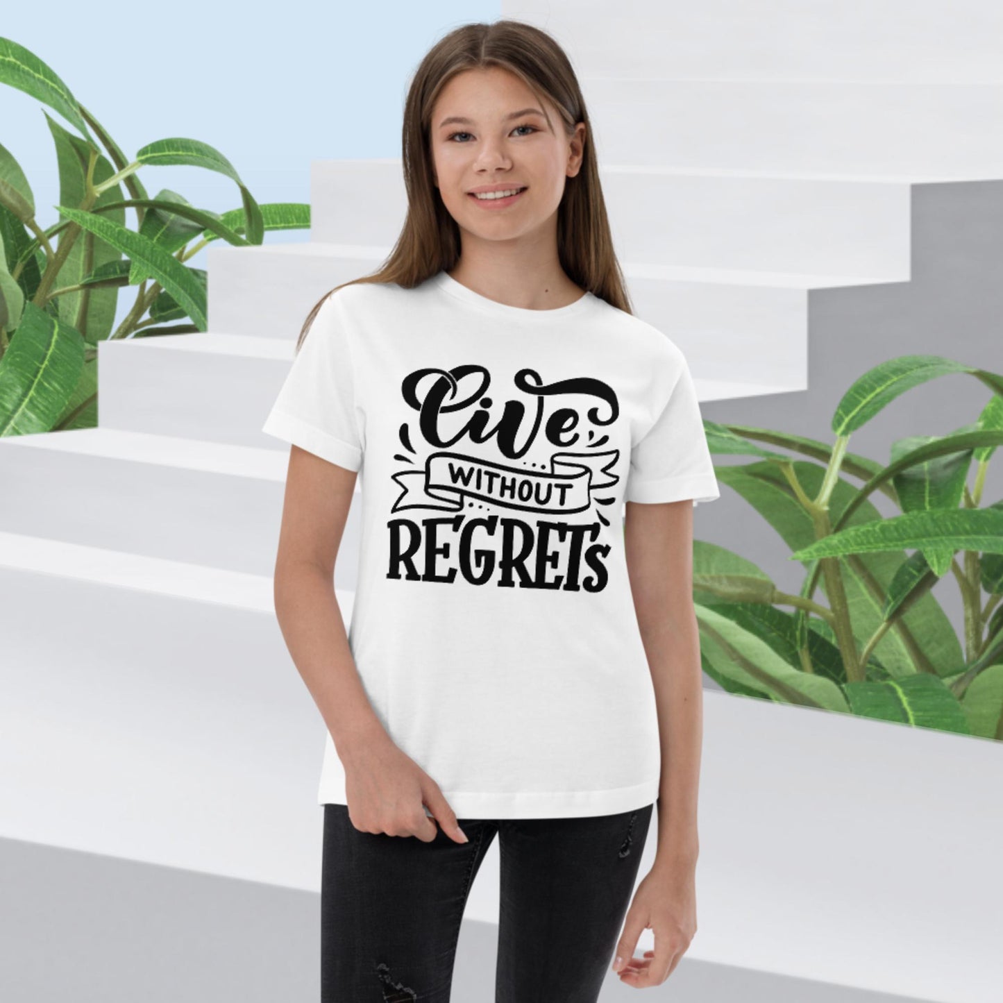 Live Without Regrets, Youth jersey t-shirt