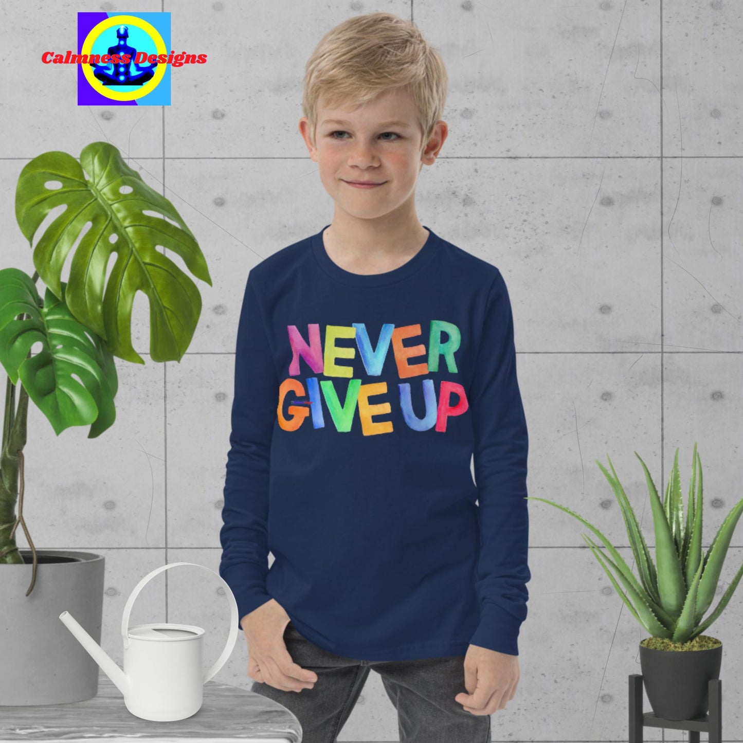 Never Give Up, Youth long sleeve tee