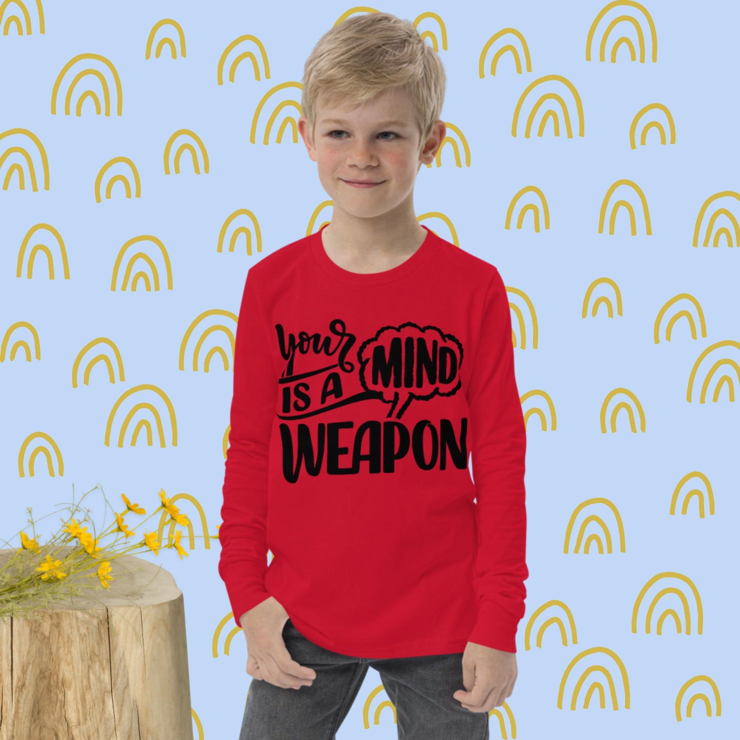 Your Mind Is A Weapon, Youth long sleeve tee