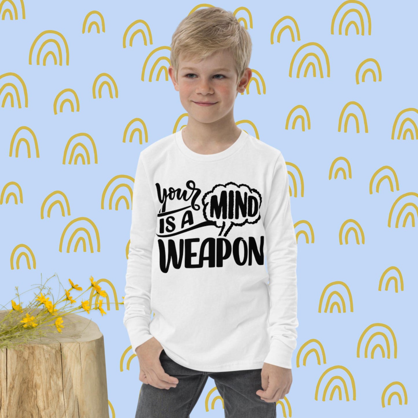 Your Mind Is A Weapon, Youth long sleeve tee