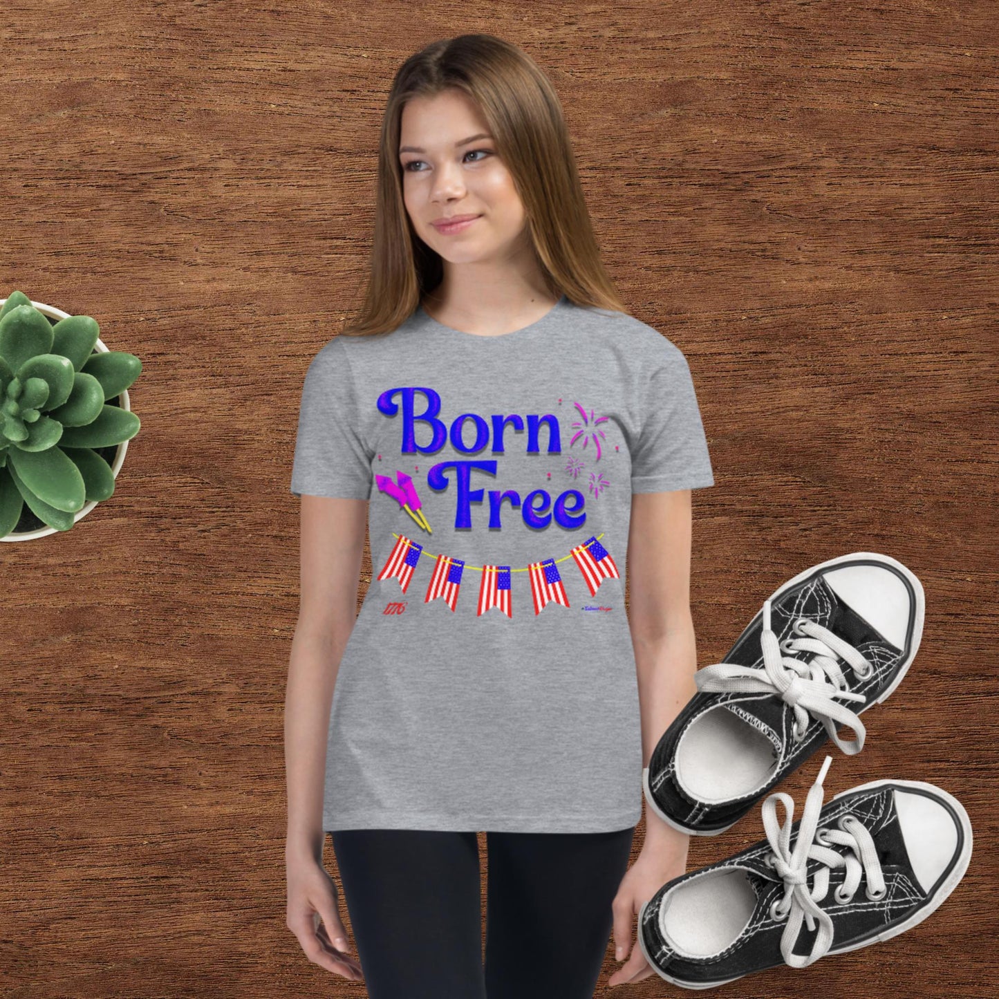 Born Free Youth Short Sleeve T-Shirt