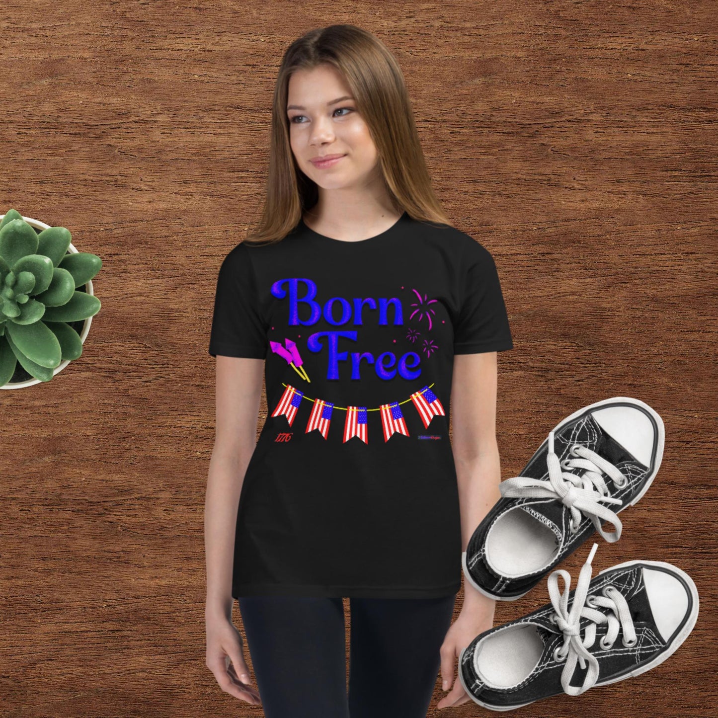Born Free Youth Short Sleeve T-Shirt