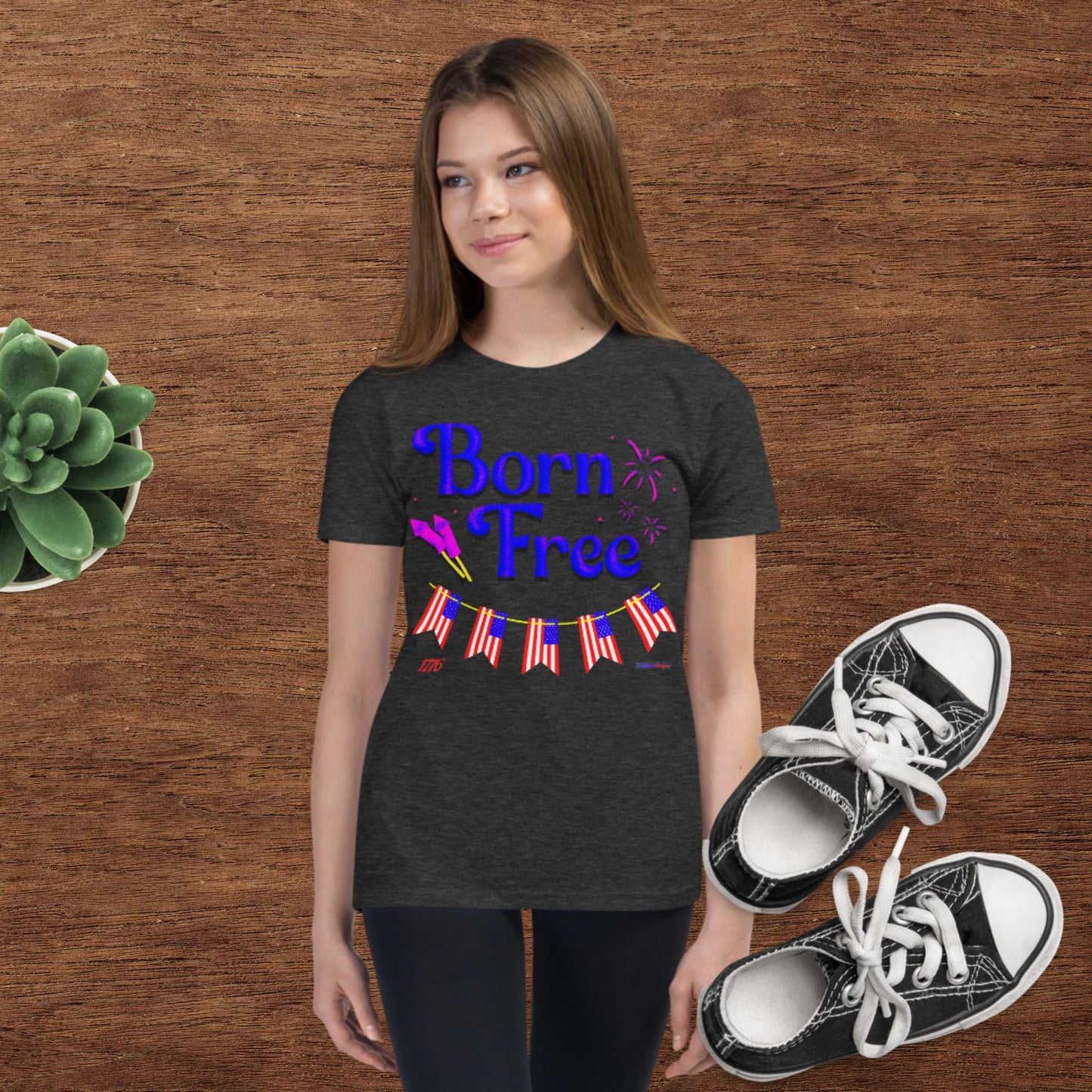 Born Free Youth Short Sleeve T-Shirt
