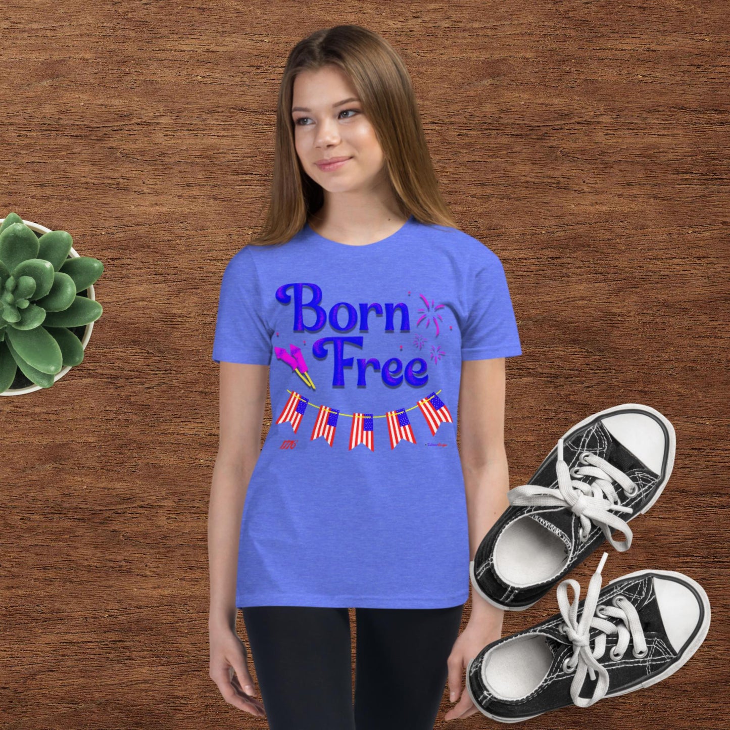 Born Free Youth Short Sleeve T-Shirt