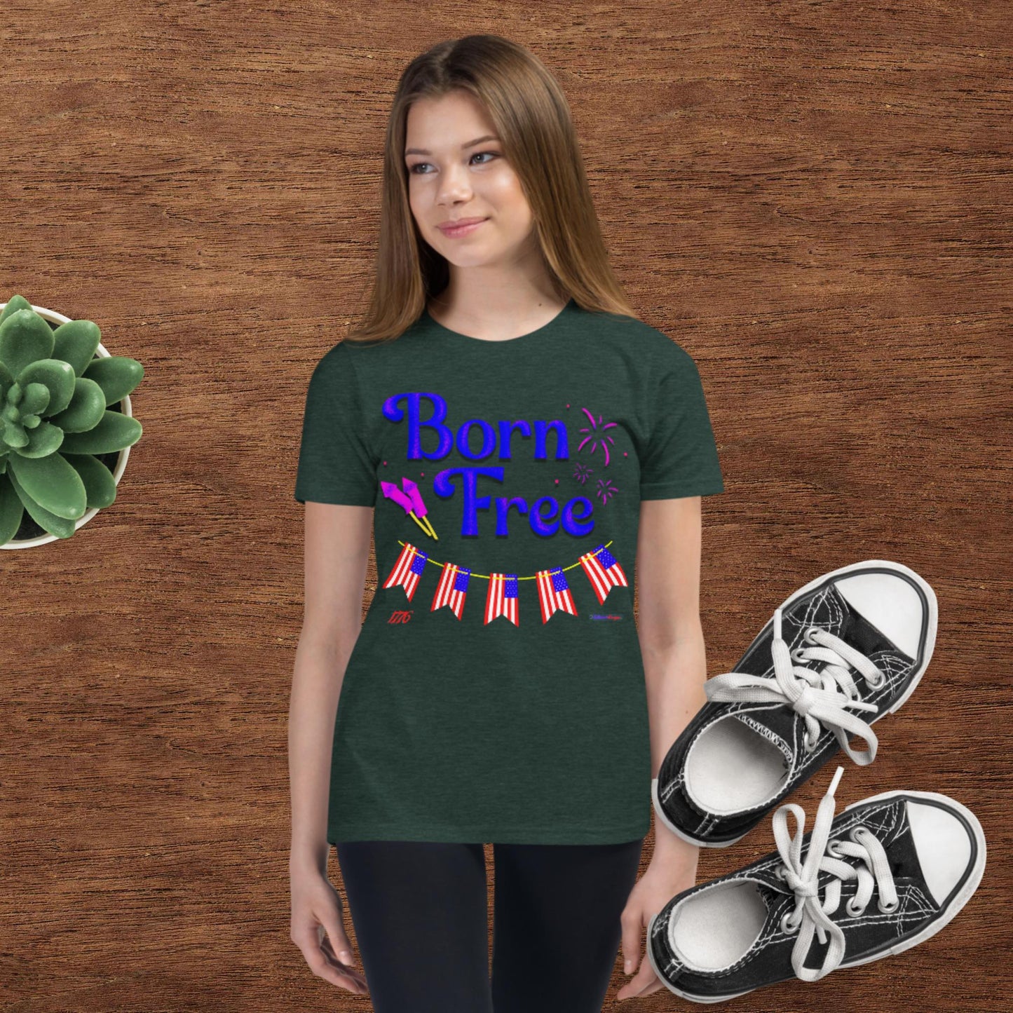 Born Free Youth Short Sleeve T-Shirt