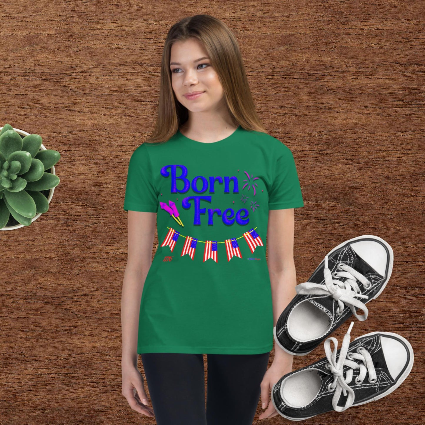 Born Free Youth Short Sleeve T-Shirt
